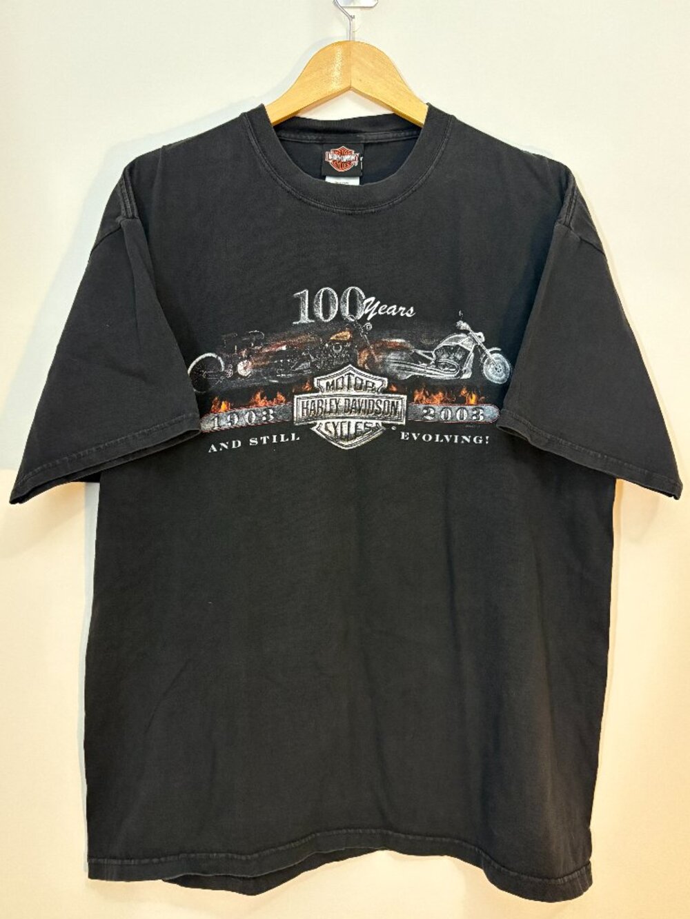 VTG Harley Davidson 100 Years Las Vegas Tee XL USA